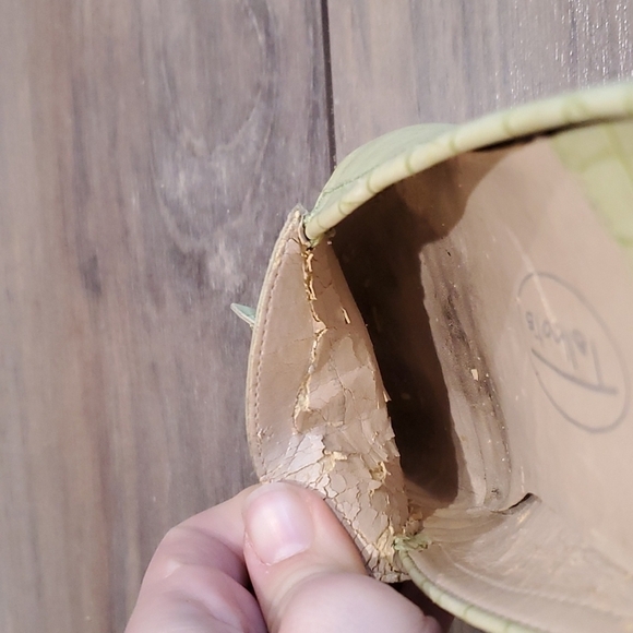 Talbots crocs style moccasin loafer flat shoes sz 5.5 - Picture 14 of 14